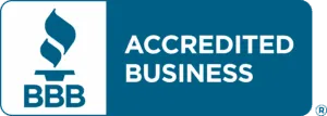Better Business Bureau accredited business seal for Respectful Communications Animal Training