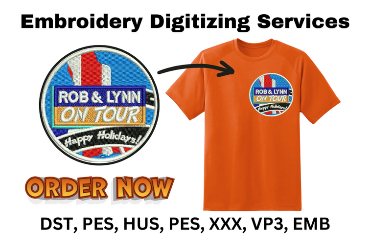 Custom Embroidery Digitizing Services online in USA