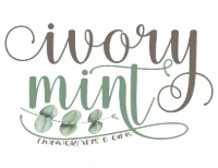 Ivory Mint Monograms & Gifts