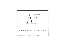Esthetics by Ash