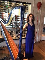 Harpist Lisa Handman
