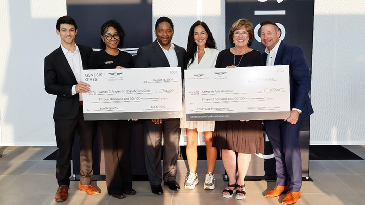 Genesis Gives To The Arts At New Georgia Grand Opening