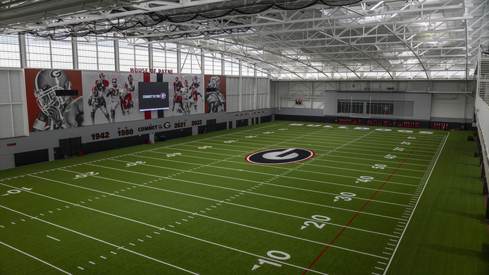New Turf For The Dawgs At Payne Training Facility