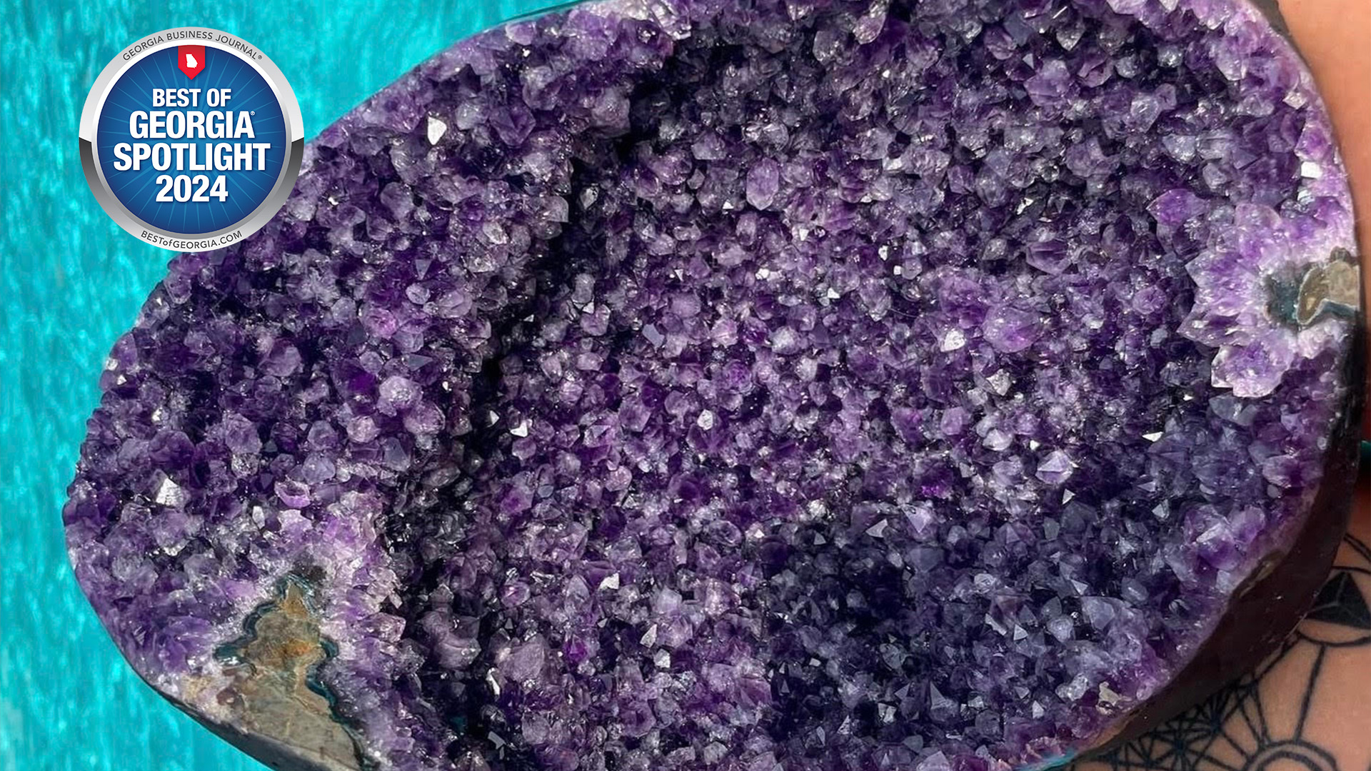 Mae’s Mystic Crystal Shop: A Shining Honorable Mention in the 2024 Best of Georgia Awards
