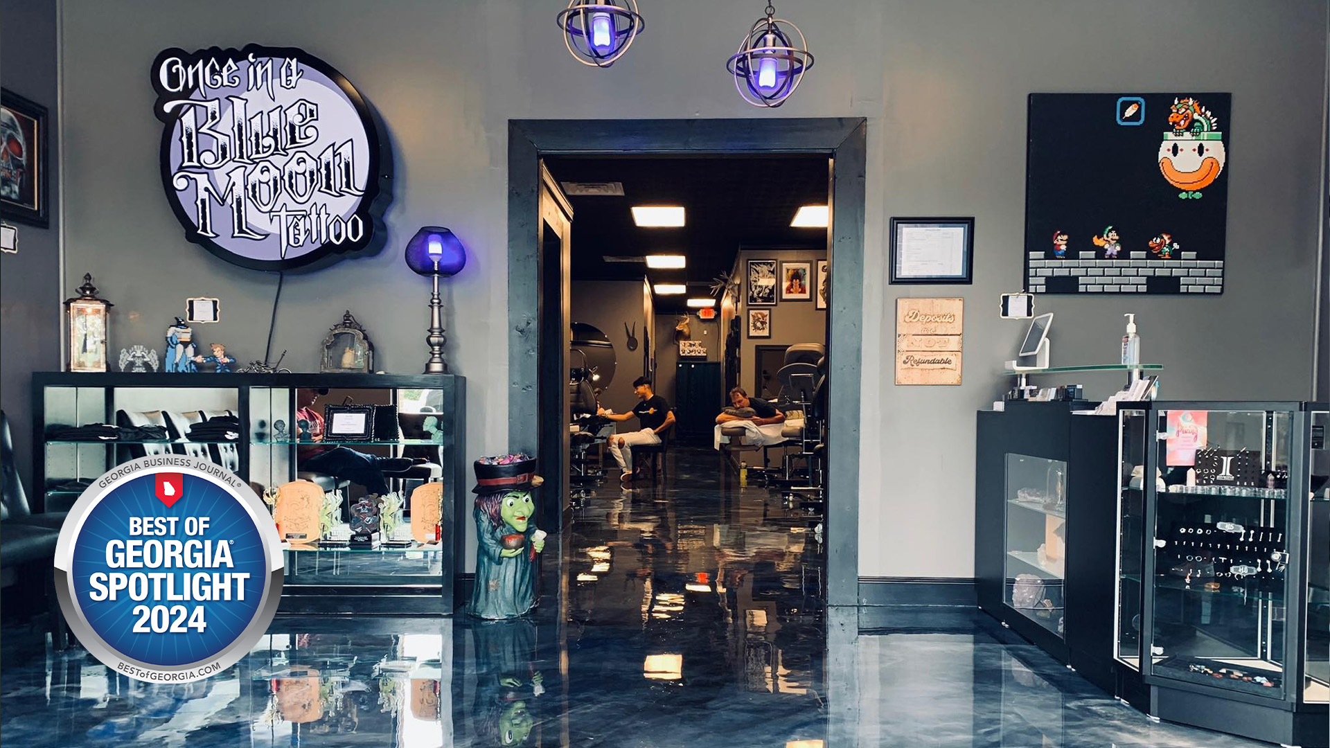 From Ink to Fine Art: The Unique World of Once in a Blue Moon Tattoo